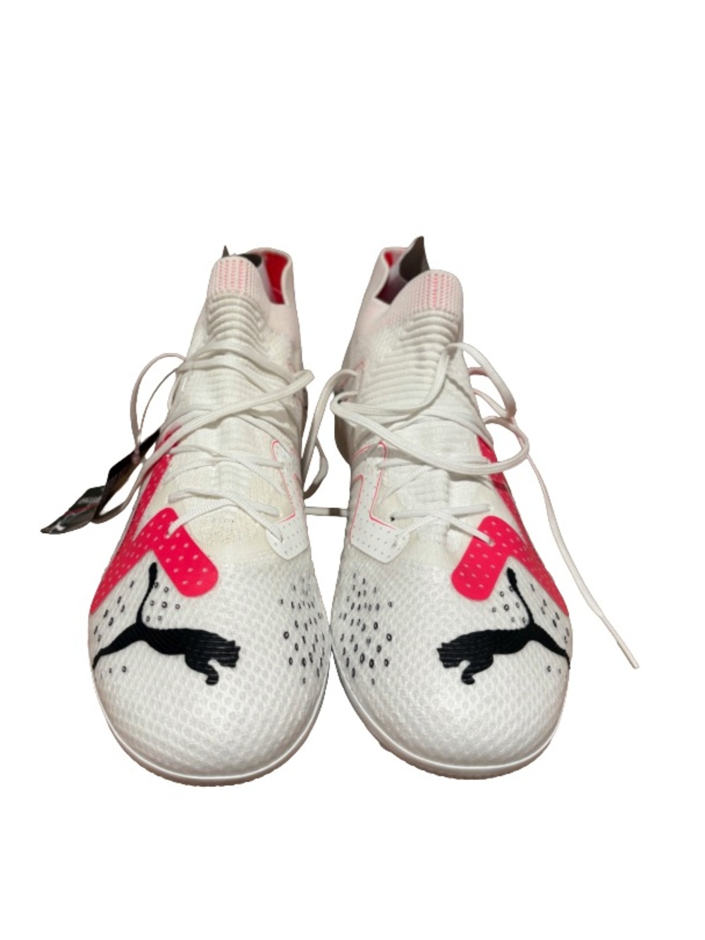 Puma Future Pro MG Soccer Cleats Men’s 9 White Fire Orchid NWT